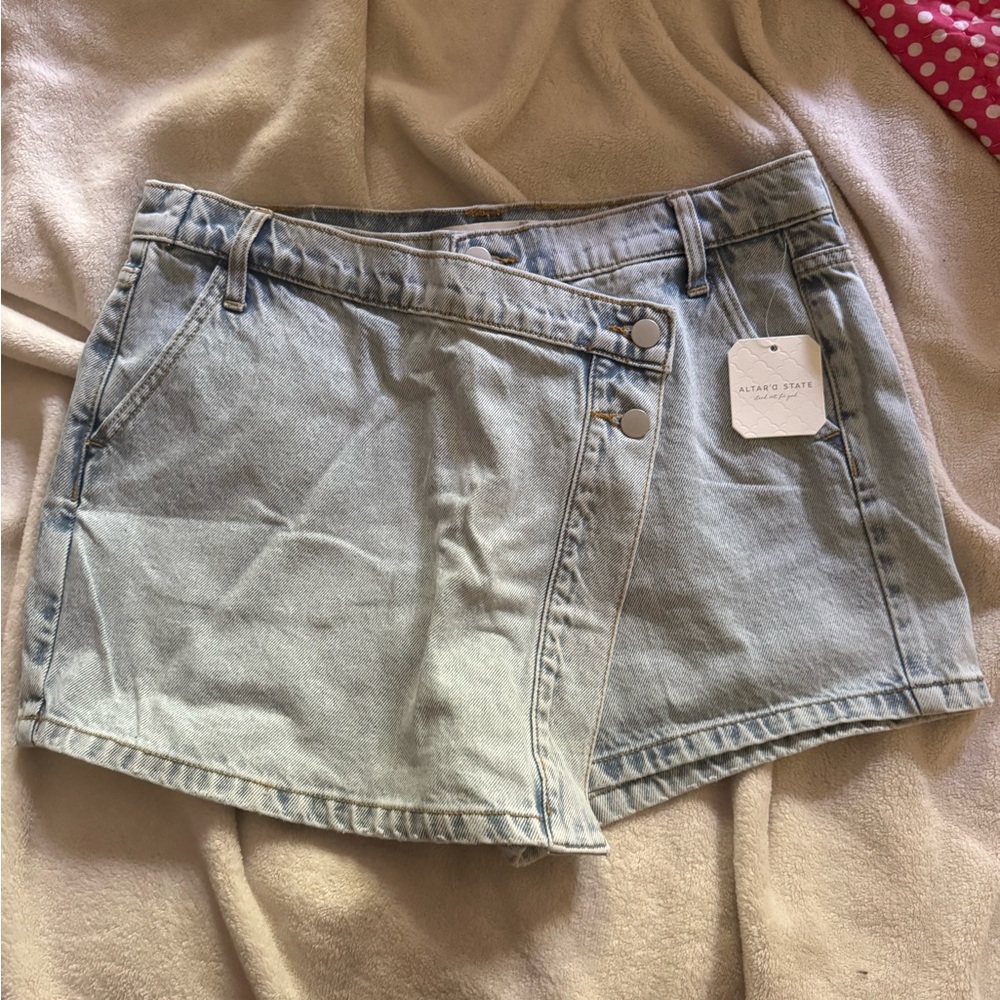 Altar’d State Denim Skort